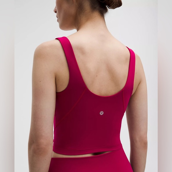NWT Lululemon Align Tank Top *Light Support, A/B Cup in Berry Rumble - Picture 6 of 9